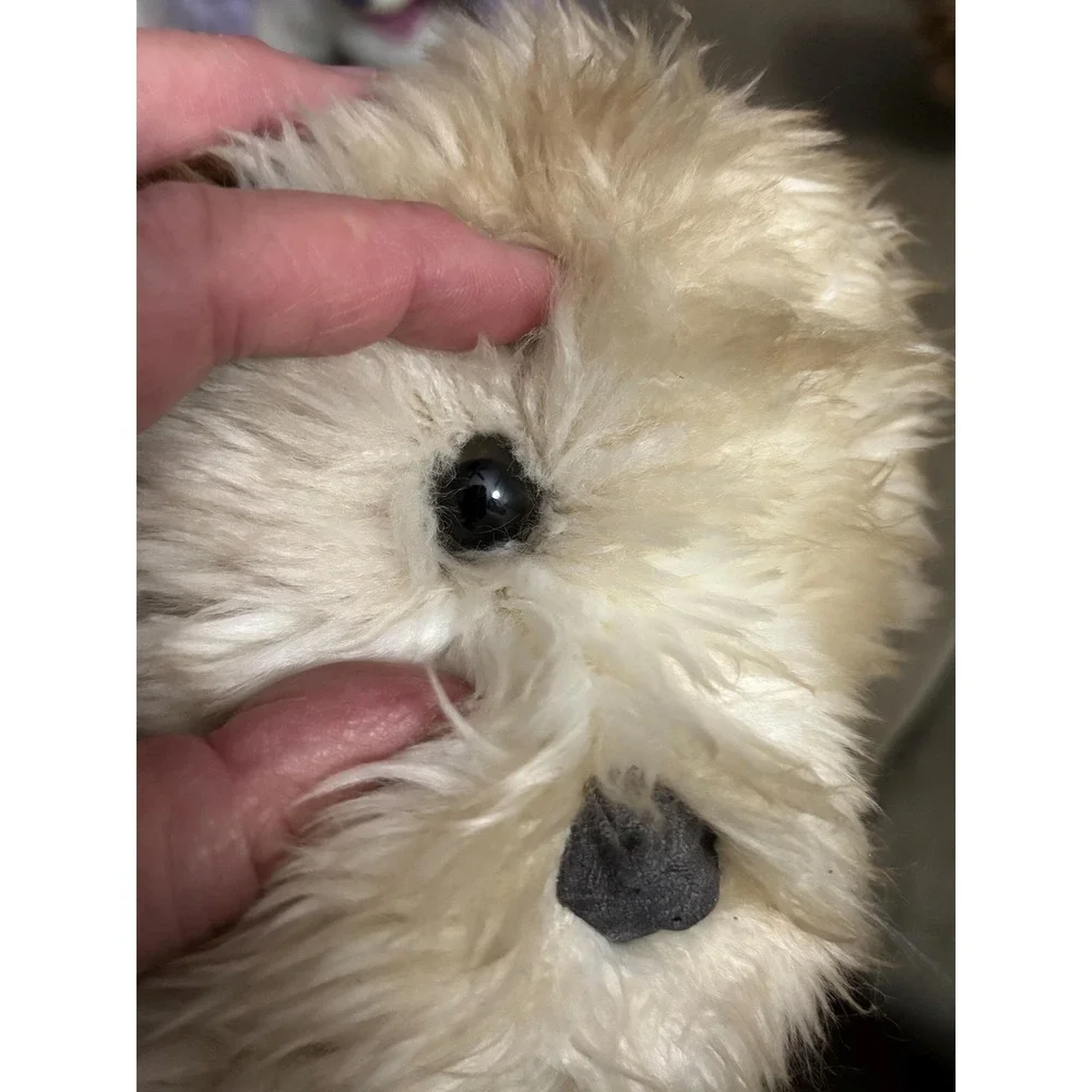Tan dog unbranded vintage sleeping puppy